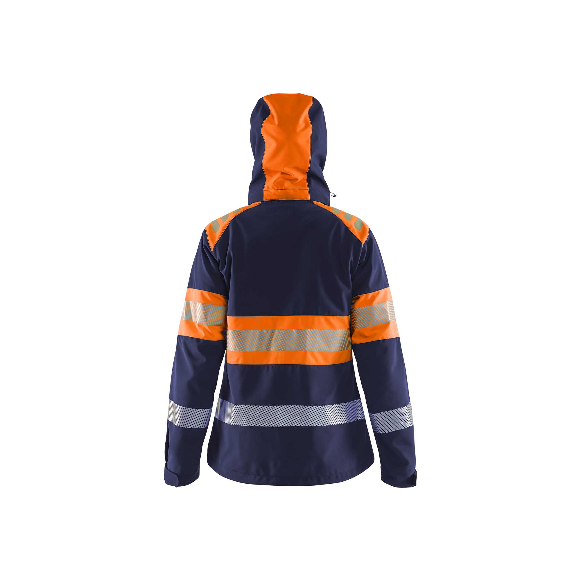 BLAKLADER 44042513 Women’s Hi Vis Softshell Jacket Hi Vis Reflective Softshell Work Jacket WOMEN - Waterproof